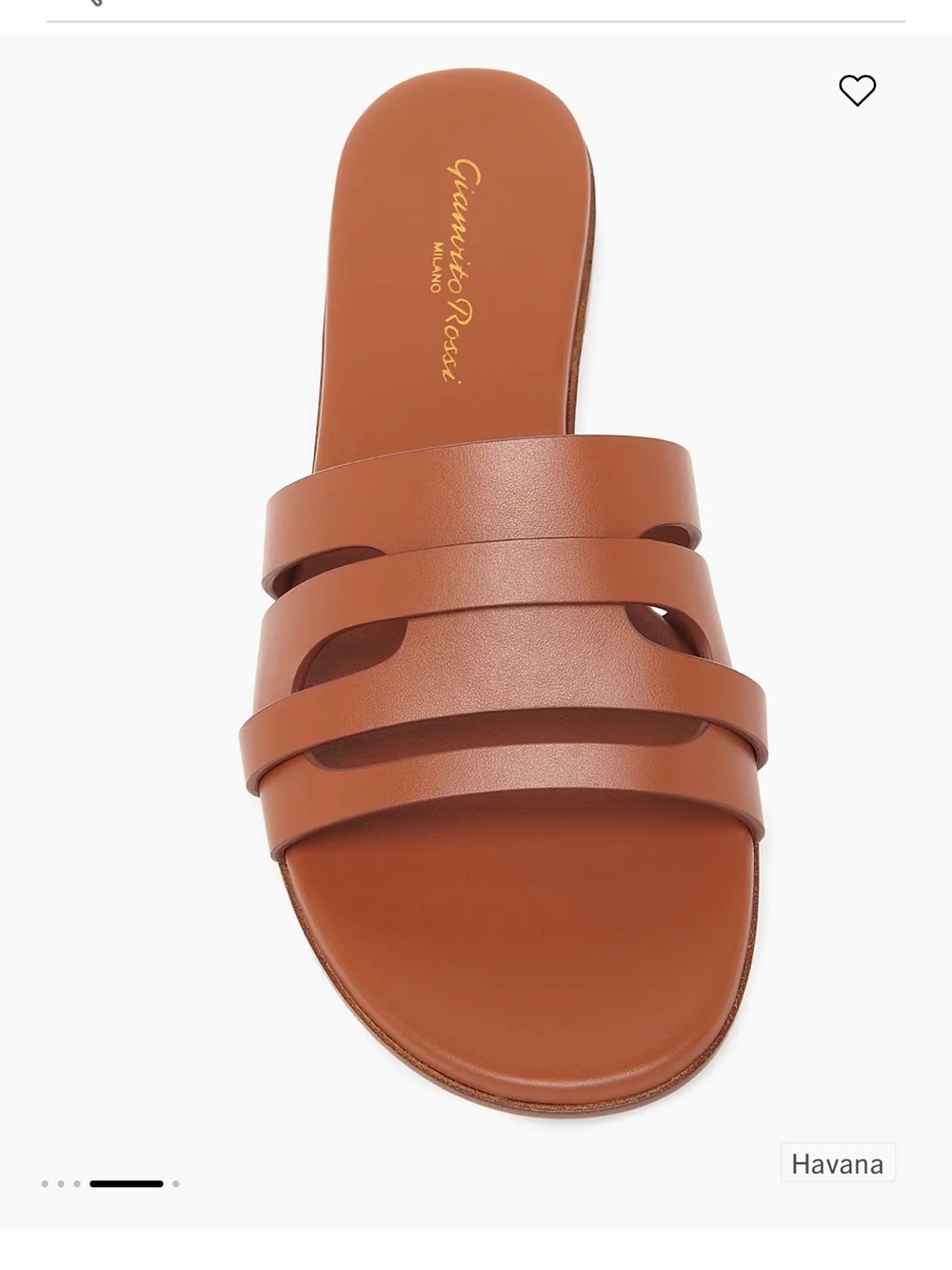 Gianvito Rossi Nora Flat Sandals. - Picture 10 of 10